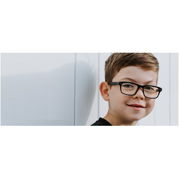 Kids-Bailey / Retro Tortoise Blue Light Glasses