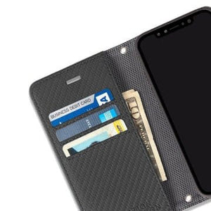 iPhone 11 Pro Black Wallet Case with Cards & Cash