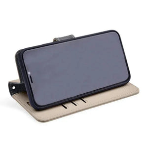 Beige iPhone 11 case with camera stand