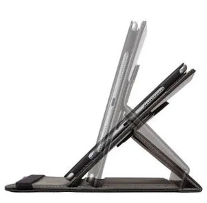 Tablet case in multiple angled positions