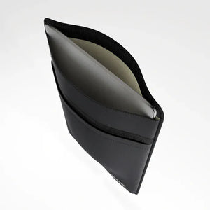 Black laptop sleeve.