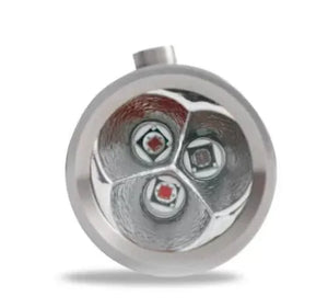 LED light with three visible LEDs