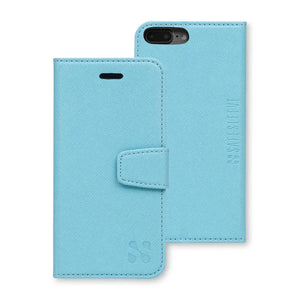 Blue iPhone 7 Plus wallet case