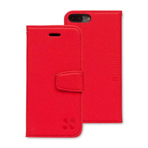 Red iPhone 7 wallet case