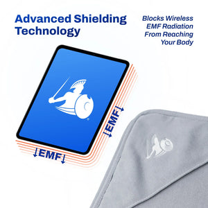 EMF shielding blanket blocks wireless radiation
