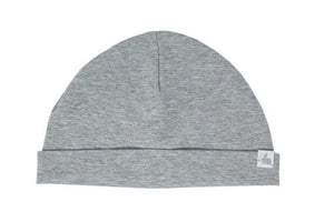 Gray baby beanie