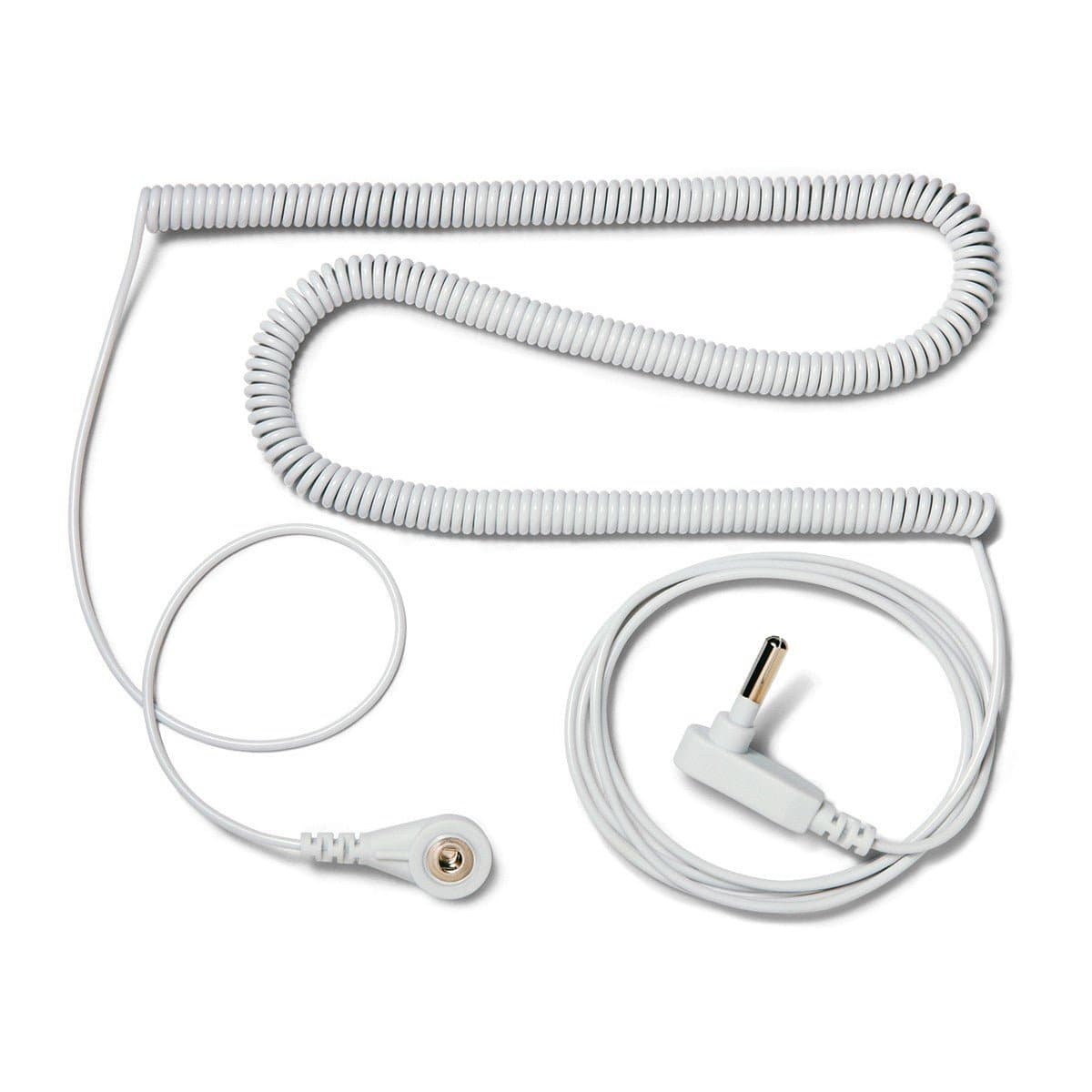Coiled white medical cable EACCL2KOG6