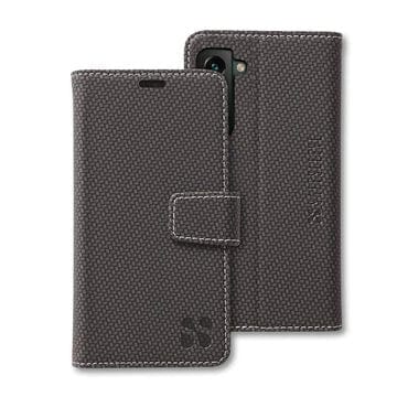 Black GS23 phone case with textured finish