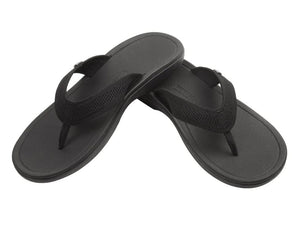 Black flip-flops, H-UBS style