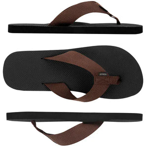 Men's brown grounding sandals, multiview