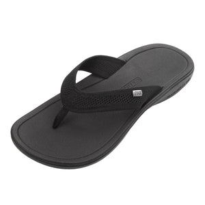 Black conductive grounding flip flop sandal