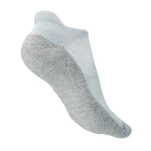 LC-COT back view light gray ankle sock