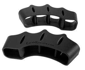 Black Mobilitytoespacers by Earth Runners