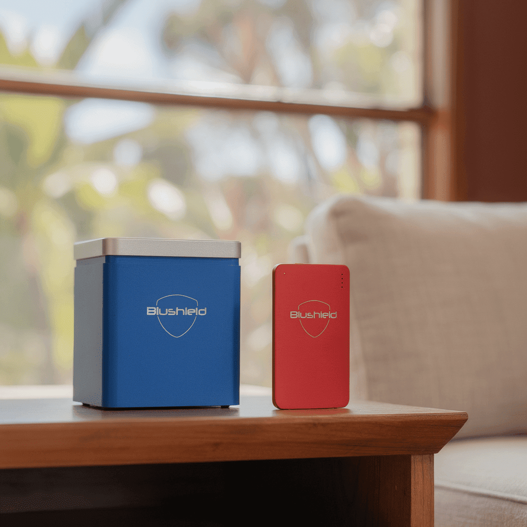 Blushield B1 Sensitive Cube + Sensitive Portable Bundle