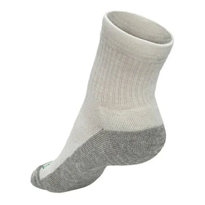 Quarter-sock with reinforced heel