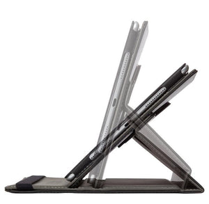 iPad case in multiple angled positions