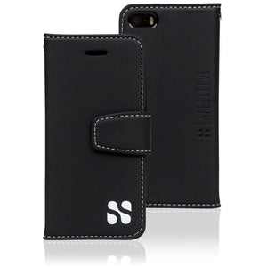 Safesleeve iPhone Case - Black Leather