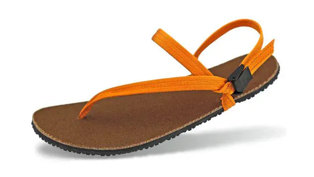 Sunset Side orange sandal