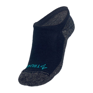T47_NS Black No-Show Sock