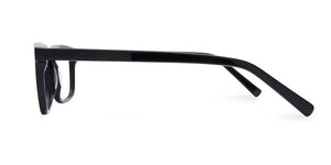 Addison Gloss Black Glasses - Side View