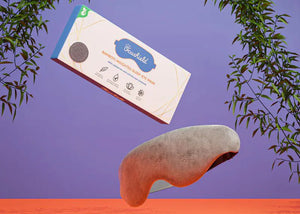 Bamboo weighted sleep eye mask