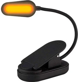 Amber book light with clip