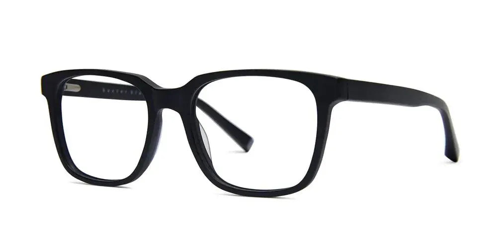 Carter matte black eyeglasses