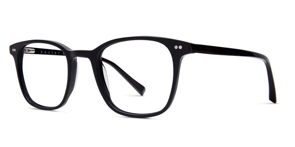 Clark / Gloss Black Blue Light Glasses