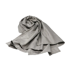 DefenderShield EMF protection scarf - gray - Model 2