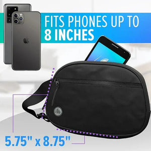 DefenderShield EMF Hip Pack for phones up to 8 inches