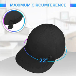 DefenderShield EMF Radiation Protection Baseball Cap - Black