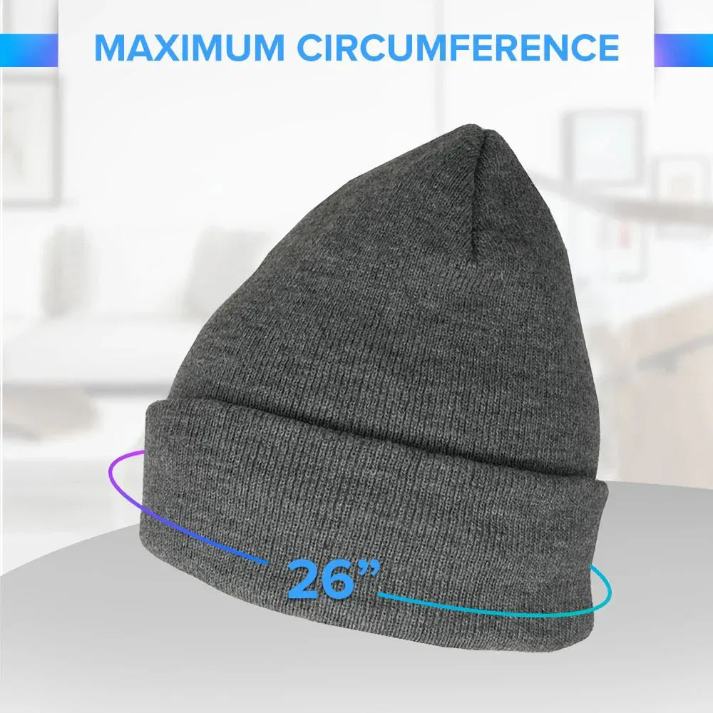Defendershield EMF protection winter beanie hat, 26 circumference