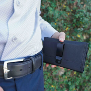 Defendershield holster backside attaching to belt