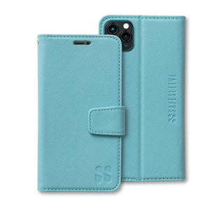Blue iPhone 11 Pro wallet case