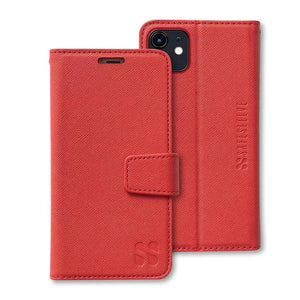 Red iPhone 11 wallet case