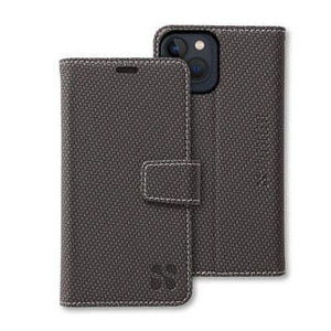 Black iPhone 13 CF Leather Case