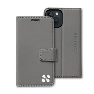 Gray iPhone 13 Max wallet case