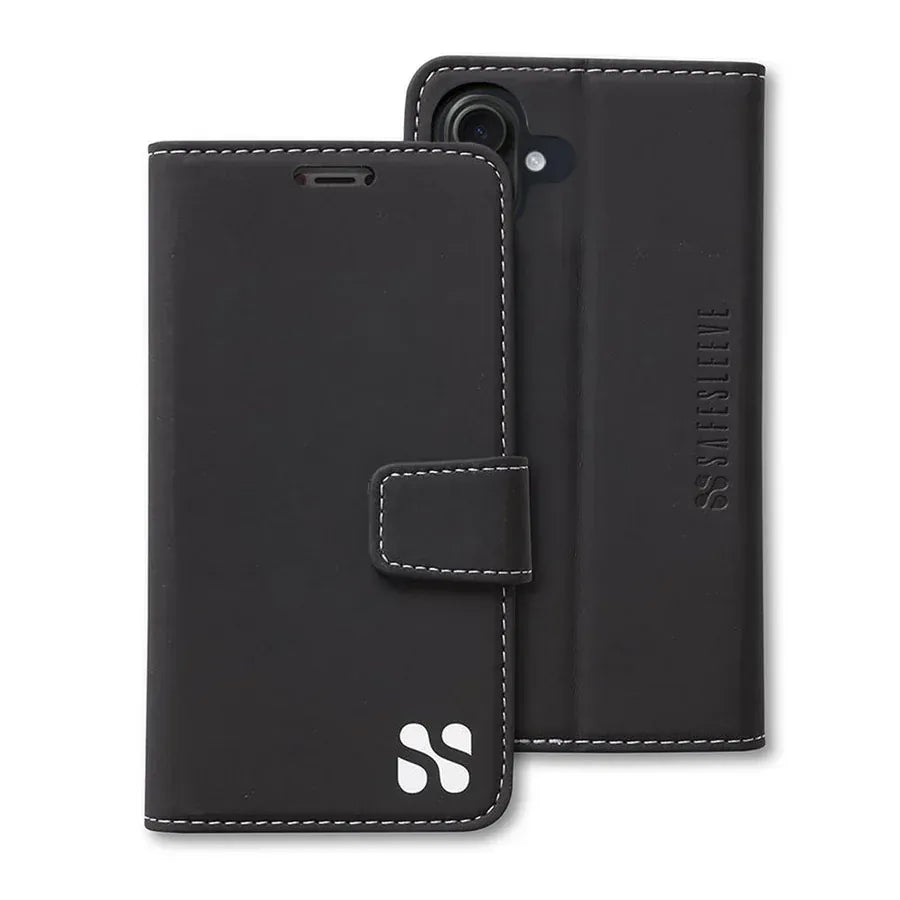 Black iPhone 16 Max wallet case