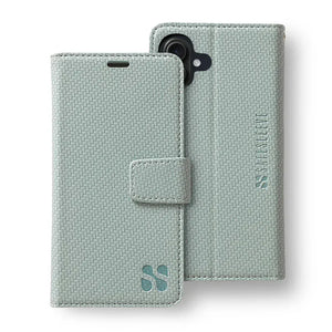 SafeSleeve phone case in light green