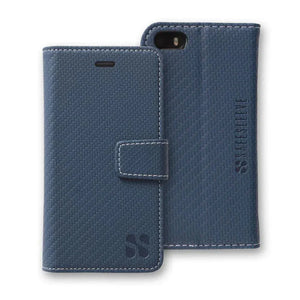 Navy iPhone 5/6/7/8 Safesleeve front case