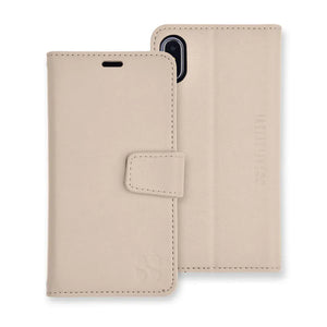 Beige iPhone X wallet case