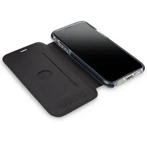 Black slim phone case and phone