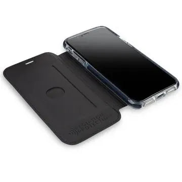 Black iXBlk Slim phone case with phone