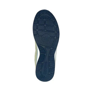 Platinum knit grounding sneaker sole
