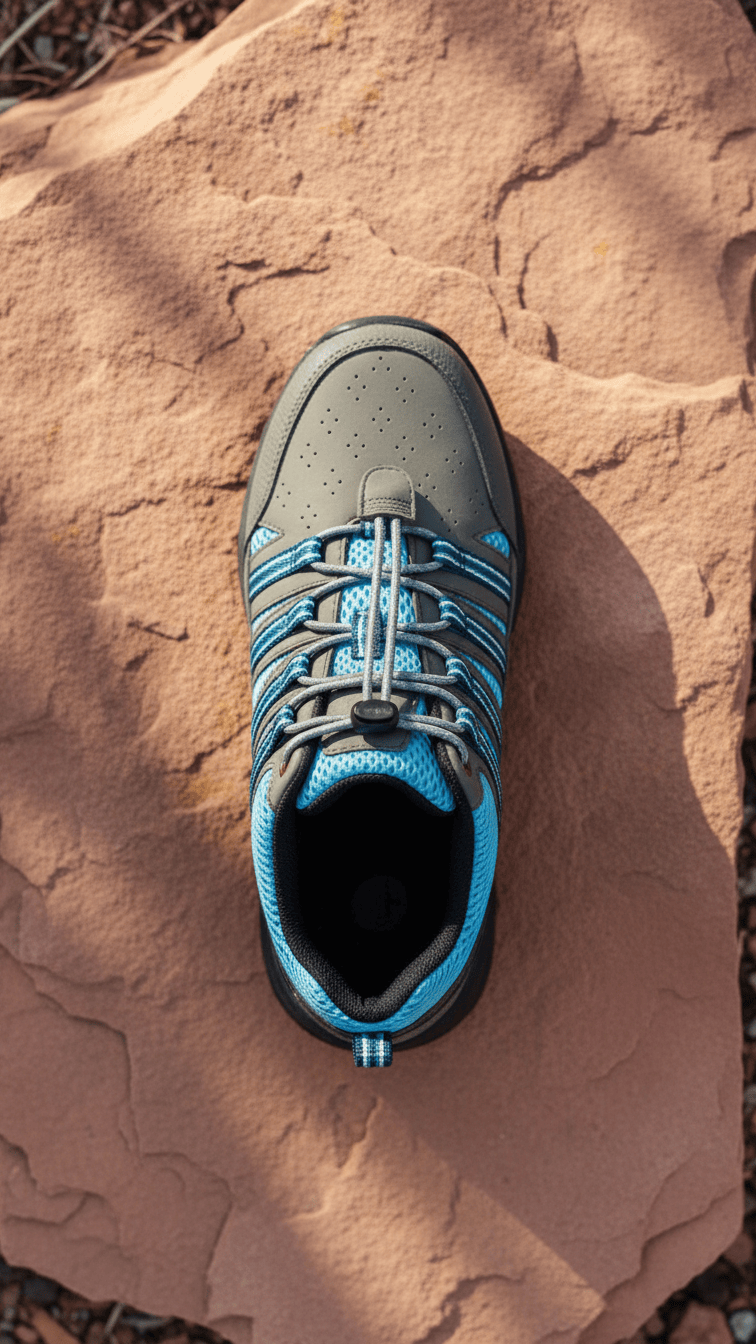 Grey Hiking Grounding Shoes