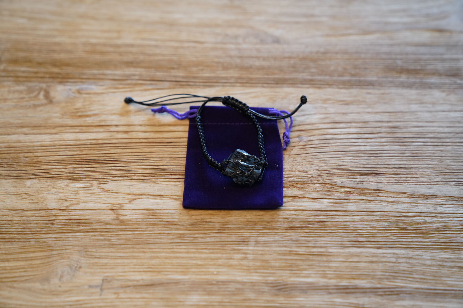 Elite Shungite Macramé Bracelet 
