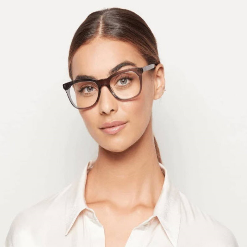 Drew/Smokey Grey Biodegradable Glasses