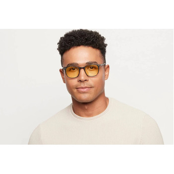 Clark - Matte Havana Sleep Blue Light Glasses
