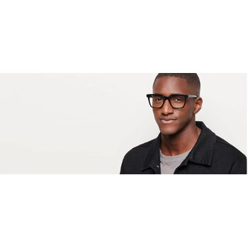 Billie/Gloss Black Biodegradable Glasses