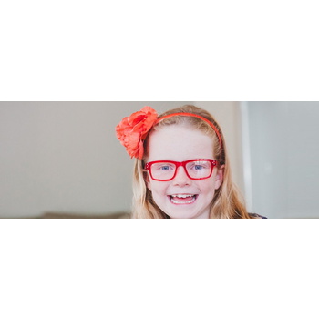 Kids-Bailey / Crystal Red Blue Light Glasses